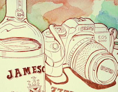 Jameson + Schiele + Canon + Coffee
