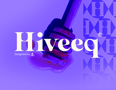Hiveeq honey brand identity design