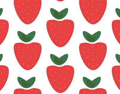 Cute strawberry pattern