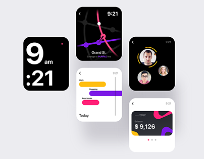 App concept - Apple Watch