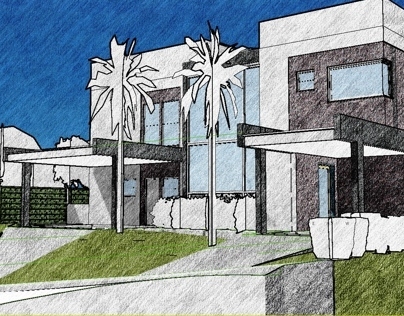 Residência OEV - Condo Beverly Hills - Jandira, SP
