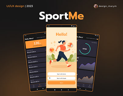 Mobile App SportMe