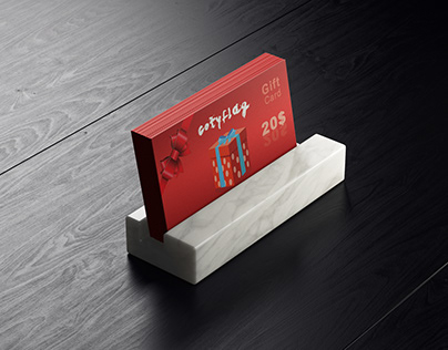 Minimal Gift Card Design