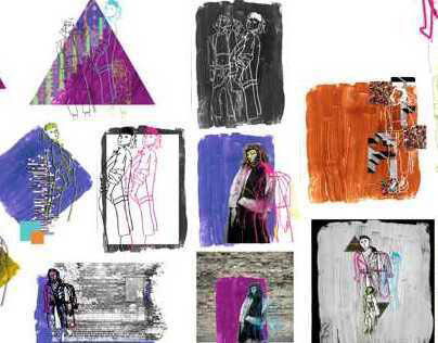 Youth 212 - Fashion Illustration Series- Process