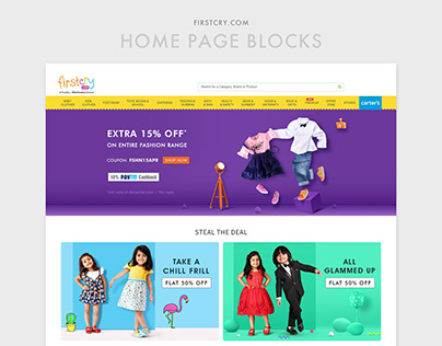 Firstcry_Home Page Blocks