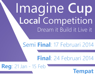 Imagine Cup Wild Card Poster