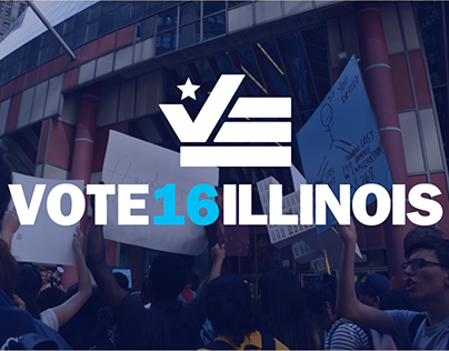 Vote16 Illinois Logomark