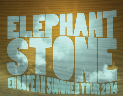 Elephant Stone European Tour Poster