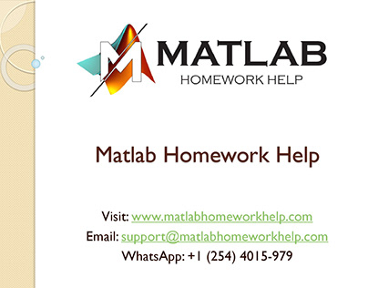 Matlab Homework Help