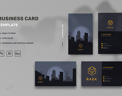 Raek - Business Card Template
