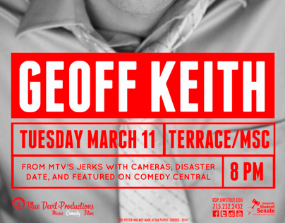 Geoff Keith Event Poster/Media