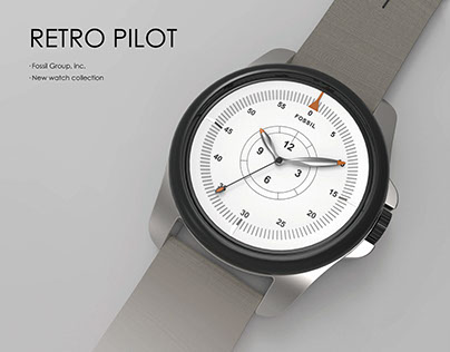 Retro Pilot - Design Collaboration with Fossil, Inc.