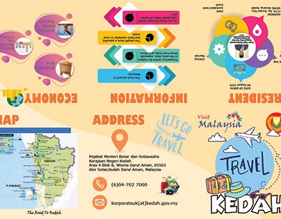 Travel Infographic Design (Pamphlet)