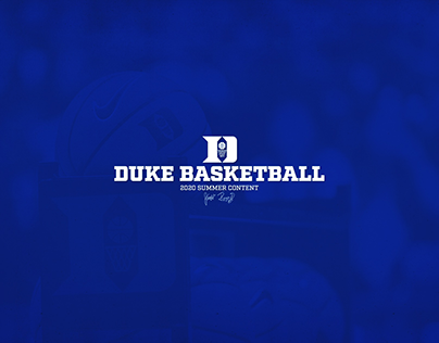 Duke Men's Basketball Summer Social Content 2020