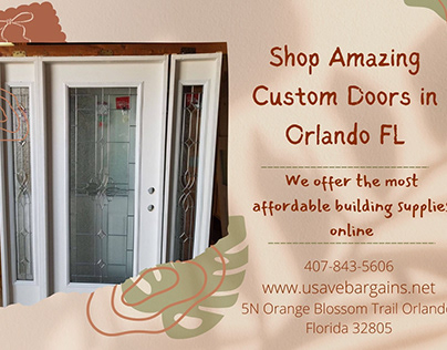 Shop Amazing Custom Doors in Orlando, FL