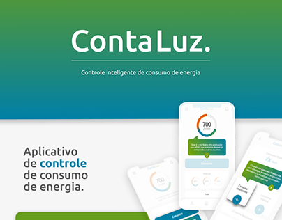 App de controle de consumo de energia | UX/UI Design
