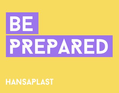 Be Prepared - Hansaplast - Print