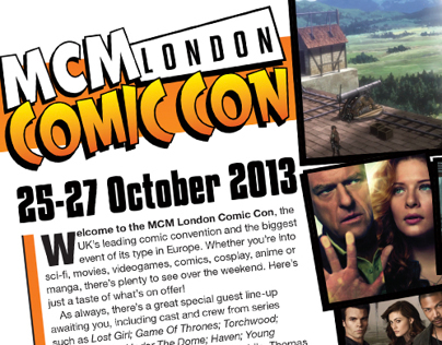 MCM London Comic Con October 2013