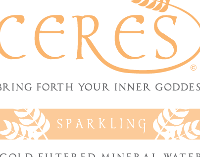 Ceres Water Label