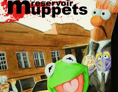 Reservoir Muppets - Painted Illustration Assignment