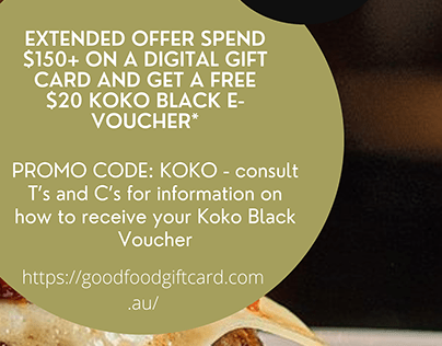 Digital Gift Card Koko Black e-voucher
