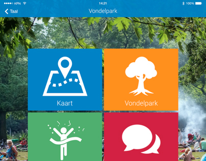 ipad app vondelpark