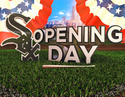 White Sox/Cubs Opening Day Graphics Package