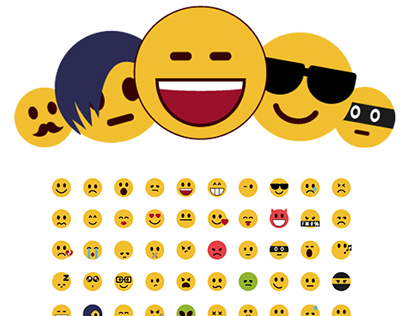 Flat Emojis - Free Samples