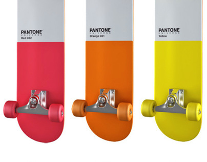 PANTONE skateboards