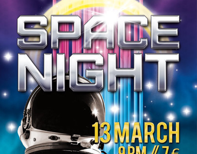 Space Night Flyer