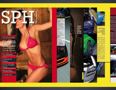 Revista SPH febrero. Diseño y comunicación editorial.