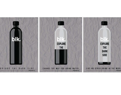 BLK Water Ad Campign