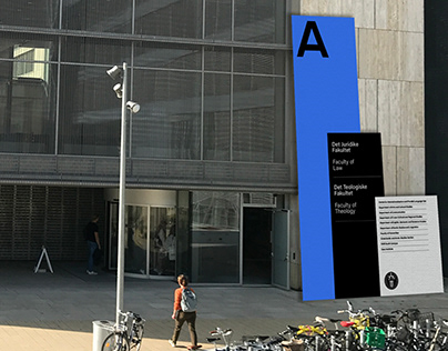 KU (Copenhagen University) Wayfinding System