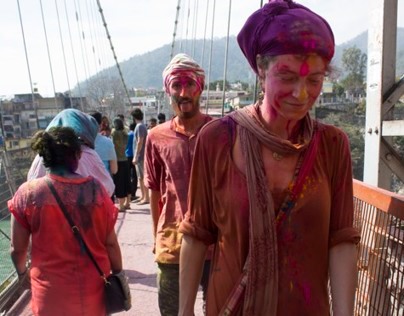 After the HOLI madness in Rishikesh