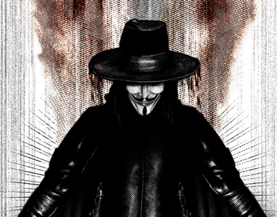 V for Vendetta - Art V Cancer Print