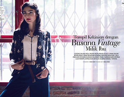 Fashion Spread Kartini Magazine March 2017
