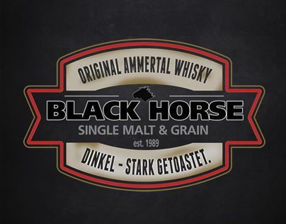 Black Horse. German Whisky ReBranding