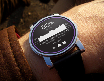 Android Wear BitTorrent Application Concept