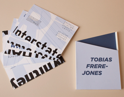Typography Postcards