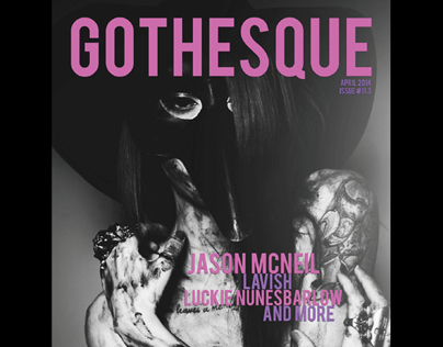 Cover of Gothesque Magazine