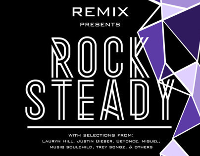 ReMiX (hip-hop and R&B acapella) flyer, ticket, banner