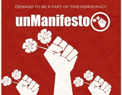 "unManifesto" Campaign Poster
