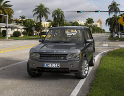 Range Rover With Vray And Vred