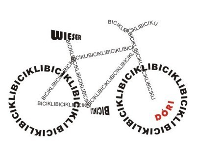 Typographed Bicycle