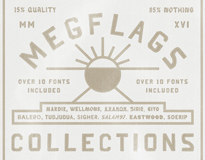 50% OFF MG Typeface Collections
