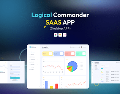 Logical Commander | SAAS | Desktop App | UX UI Design