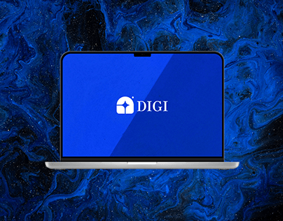 Digi - Digital Agency Home Page Design .