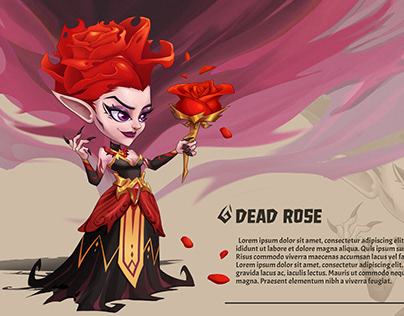 Dead Rose - Character Design