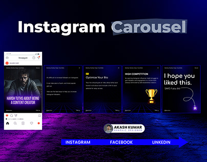 Instagram Carousel Post Design