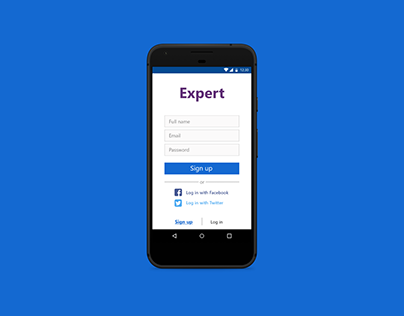 Expert - mobile native app